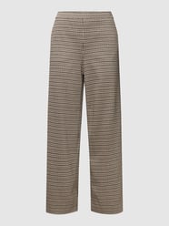Culotte met pied-de-poule-motief, model 'Palina' van Raffaello Rossi Bruin - 30