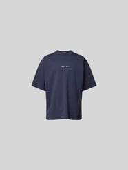 Oversized T-Shirt mt Label-Print von Marni - 32