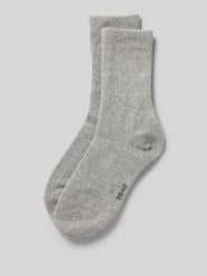Sokken met labelstitching in een set van 2 paar van Snocks - 11