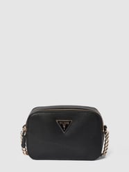 Torba na ramię z aplikacją z logo od Guess Czarny - 24
