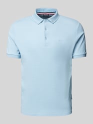 Poloshirt mit kurzer Knopfleiste von HECHTER PARIS - 14