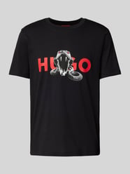 T-Shirt mit Label-Print Modell 'Deyladec' von HUGO - 12