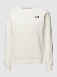 Sweatshirt mit Label-Print Modell 'RAGLAN' von The North Face Beige - 41