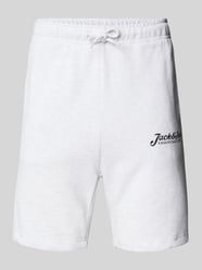 Slim Fit Sweatpants mit Label-Print Modell 'GORDON' von Jack & Jones - 47