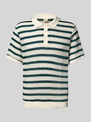 Poloshirt mit Strukturmuster Modell 'BLUCOHEN' von Jack & Jones Premium Beige - 31