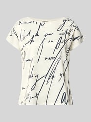 T-shirt z mieszanki bawełny o kroju relaxed fit od s.Oliver BLACK LABEL - 34
