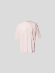 Oversized T-Shirt aus reiner Baumwolle von Marni Pink - 26