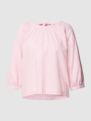 Blusenshirt mit Streifenmuster Modell 'Bauern' von s.Oliver RED LABEL Pink - 39