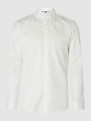 Super Slim Fit Business-Hemd aus Twill von Eterna Weiß - 21