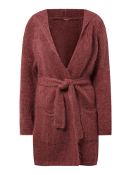 Lange cardigan met mohair  van Chiara Fiorini Rood - 25