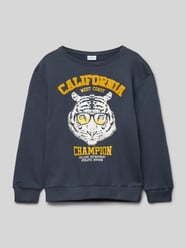 Sweatshirt mit Motiv-Print Modell 'MOBANNO' von Name It - 1