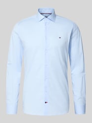 Koszula biznesowa o kroju tailored fit z mieszanki bawełny od Tommy Hilfiger - 32