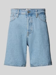 Loose Fit Jeansshorts im 5-Pocket-Design Modell 'TONY' von Jack & Jones Blau - 5