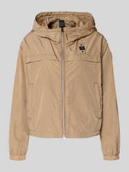 Trekking jack met capuchon model 'BURRAGE' van Blauer USA Beige - 17