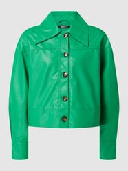 Jacke in Leder-Optik Modell 'Josefina' von Gina Tricot Grün - 20
