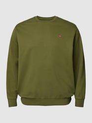 Bluza PLUS SIZE z naszywką z logo model ‘ORIGINAL’ od Levi’s® Big & Tall Zielony - 4