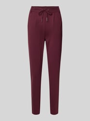 Spodnie typu track pants o kroju regular fit z mieszanki wiskozy model ‘POPTRASH’ od Only - 6