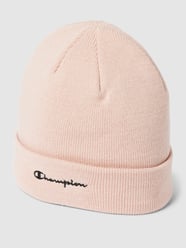 Beanie mit Label-Stitching von CHAMPION Pink - 29