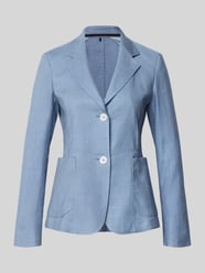 Blazer aus Leinen-Mix mit Reverskragen von windsor. - 47