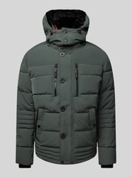 Steppjacke mit Kapuze von MCNEAL Grün - 20