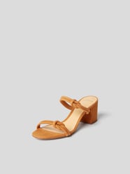 Pantoletten mit Knoten-Details von Alexandre Birman Braun - 7