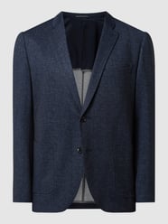 Regular Fit 2-Knopf-Sakko aus Jersey Modell 'George' von Matinique Blau - 13