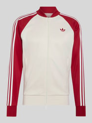bluza rozpinana o kroju regular fit z domieszką bawełny od adidas Originals - 12