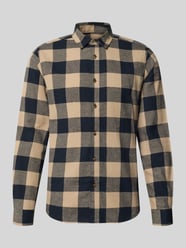 Slim Fit Freizeithemd aus reiner Baumwolle Modell 'GUDMUND' von ONLY & SONS Beige - 31