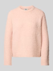 Regular fit gebreide pullover met wol model 'CIROLA' van ONLY Fuchsia - 46