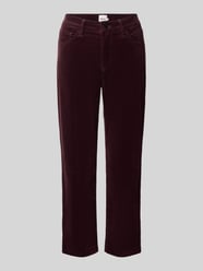 Regular Fit Gerade Hose aus Baumwoll-Mix Modell 'MAY S' von Brax Bordeaux - 9