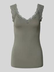 Slim Fit Tank Top aus Viskose-Mix Modell 'BARBERA' von Pieces - 11
