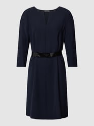 Minikleid mit seitlichen Eingrifftaschen von Emporio Armani Blau - 26