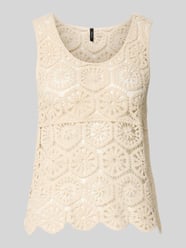 Top bluzkowy o kroju regular fit z mieszanki bawełny model 'ELSA' od VERO MODA - 43