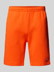 Sweatshorts mit elastischem Bund von Lacoste Orange - 31