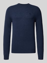 Sweter z dzianiny o kroju regular fit z czystej wełny od MCNEAL - 41