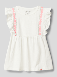 T-shirt met volants van Staccato Geel - 11