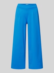 Culotte mit elastischem Bund Modell 'Kate' von ICHI Blau - 10