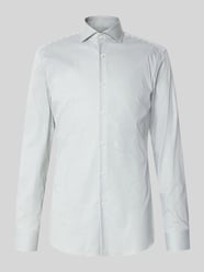 Koszula o kroju slim fit z mieszanki bawełny, koszula biznesowa model 'HANK' od BOSS - 15