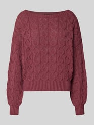 Relaxed Fit Pullover aus Baumwoll-Mix Modell 'BRYNN' von ONLY Pink - 35