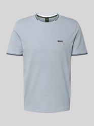 T-shirt o kroju regular fit z mieszanki bawełny model ‘TAUL’ od BOSS Green - 18