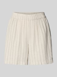 Regular Fit Shorts aus Viskose-Leinen-Mix Modell 'PIA' von PIECES - 1