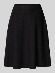 Knielange rok met plooien van Christian Berg Woman - 18