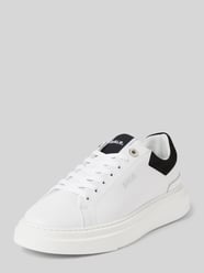 Sneaker aus Leder mit Label-Print Modell 'Game Day' von Balr. Weiß - 48