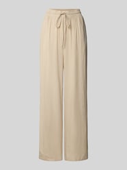 Straight Leg Stoffhose mit Eingrifftaschen Modell 'PRICIL' von Vila Beige - 3