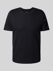 T-Shirt mit geripptem Rundhalsausschnitt von MCNEAL - 18