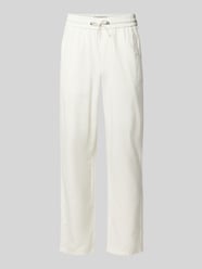 Regular Fit Leinenhose mit Tunnelzug Modell 'BAY' von Blend - 1