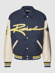 College-Jacke mit Umlegekragen von REVIEW Blau / Türkis - 31