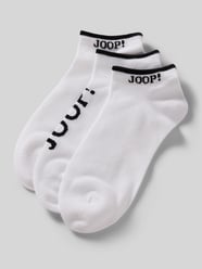 Skarpety do sneakersów z detale z logo w zestaw 3 szt. od JOOP! COLLECTION - 4