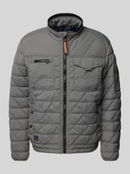 Steppjacke mit Stehkragen von camel active Grau - 15