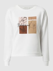 Bluza z haftami od BETTY & CO WHITE Biały - 47